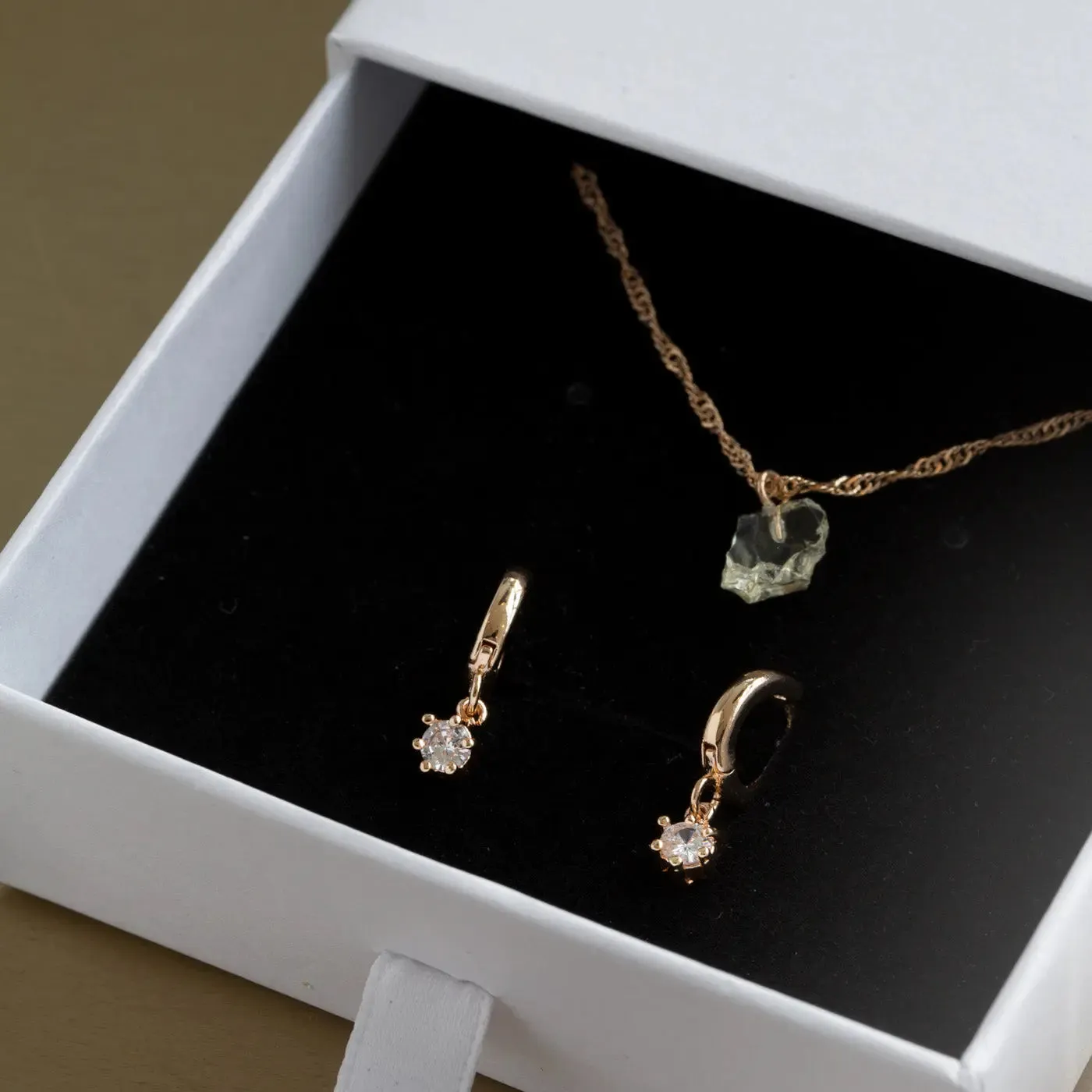 You are strong Citrine Necklace